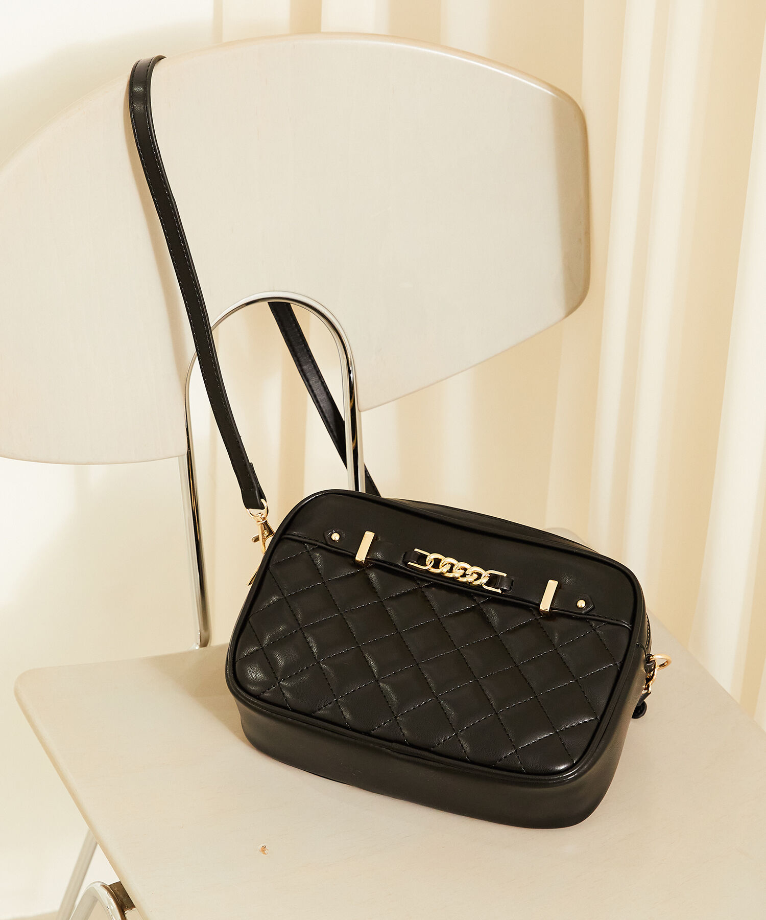 ORiental TRaffic「ダブルポケットキルティングショルダーバッグ/BA-215」|ショルダー・メッセンジャー|