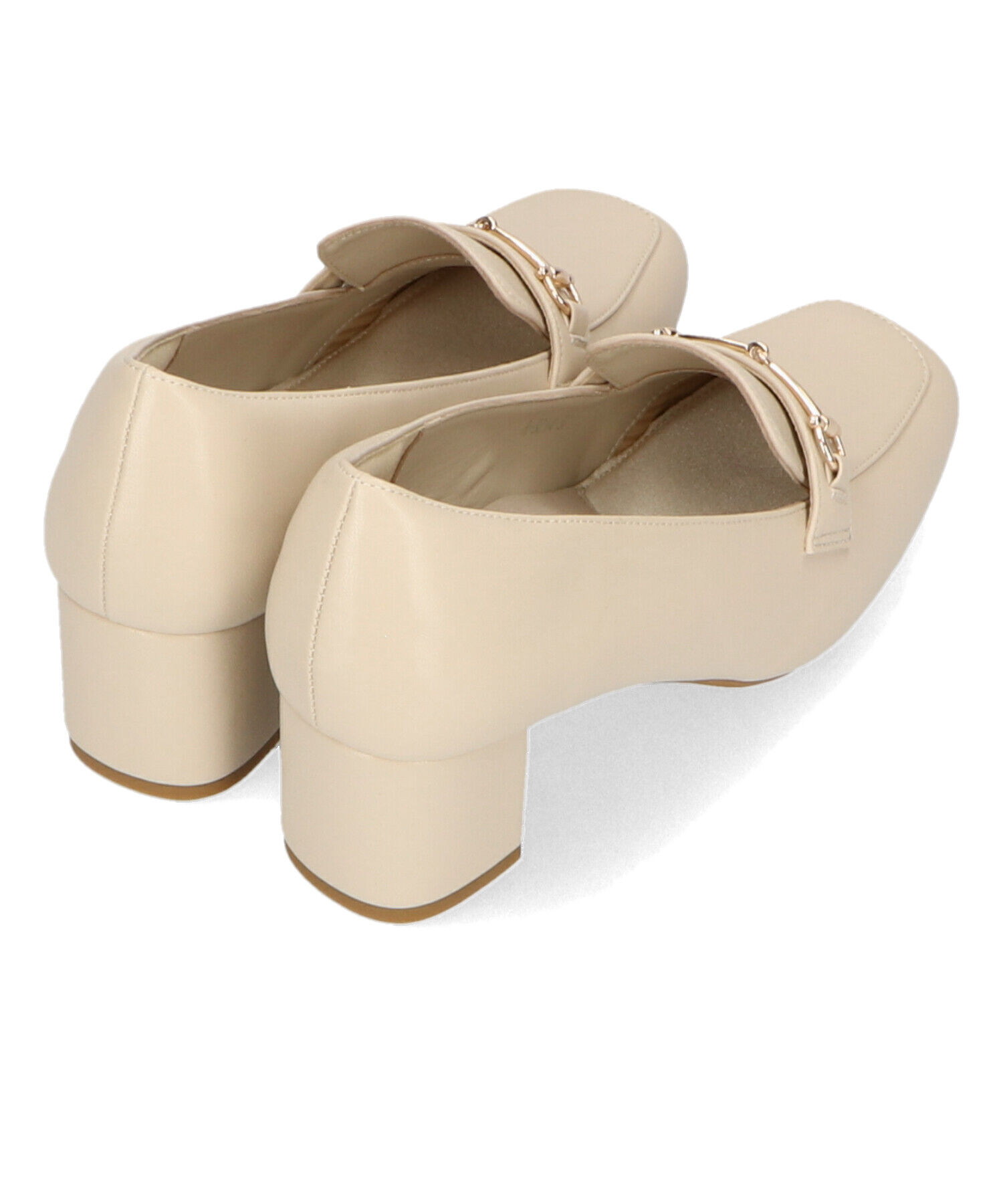 ORiental TRaffic「【跳べるパンプス/シリーズ累計１５０万足突破 】ビット ヒールローファー /R-3214 厚手クッション」|パンプス|