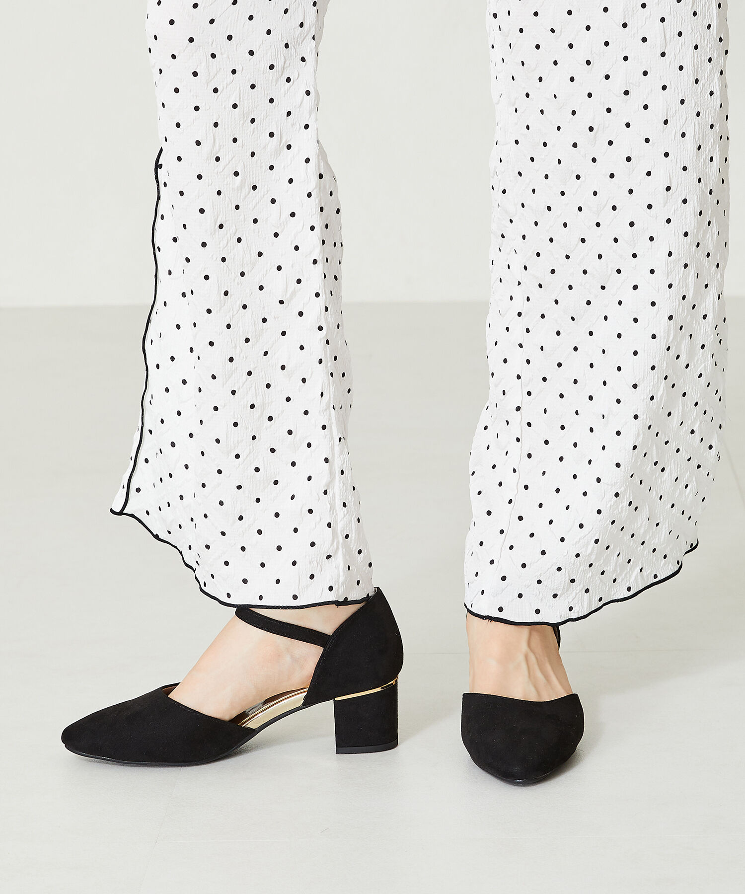 ORiental TRaffic「セパレートラインヒールパンプス/45101」|パンプス|