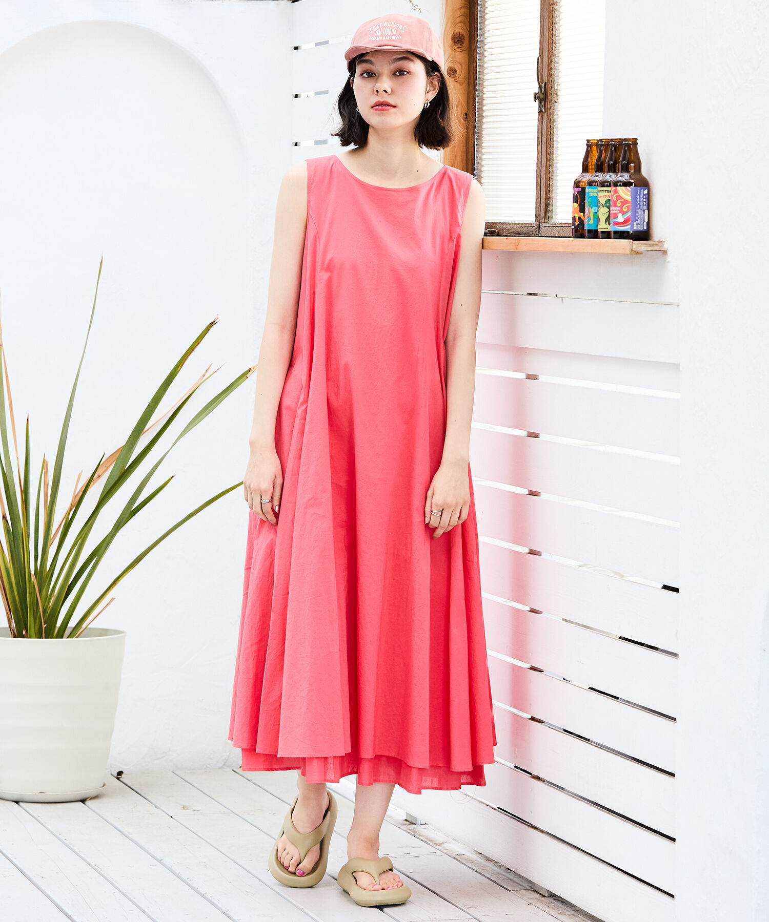 ORiental TRaffic「【リカバリーサンダル】パデットトングサンダル/OT3219 トング サンダル 人気 売れてる トレンド 軽い」|サンダル|