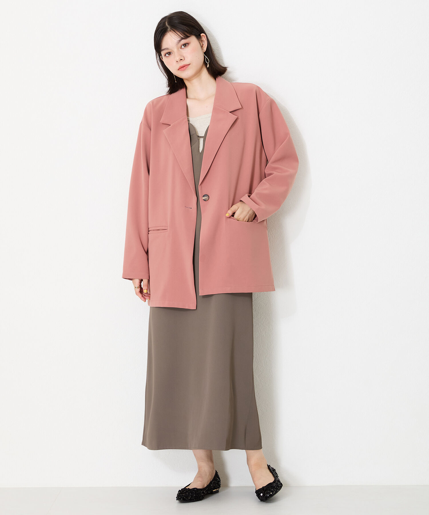 ORiental TRaffic「●2024秋冬新作●スパンコールバレエシューズ/41315」|パンプス|