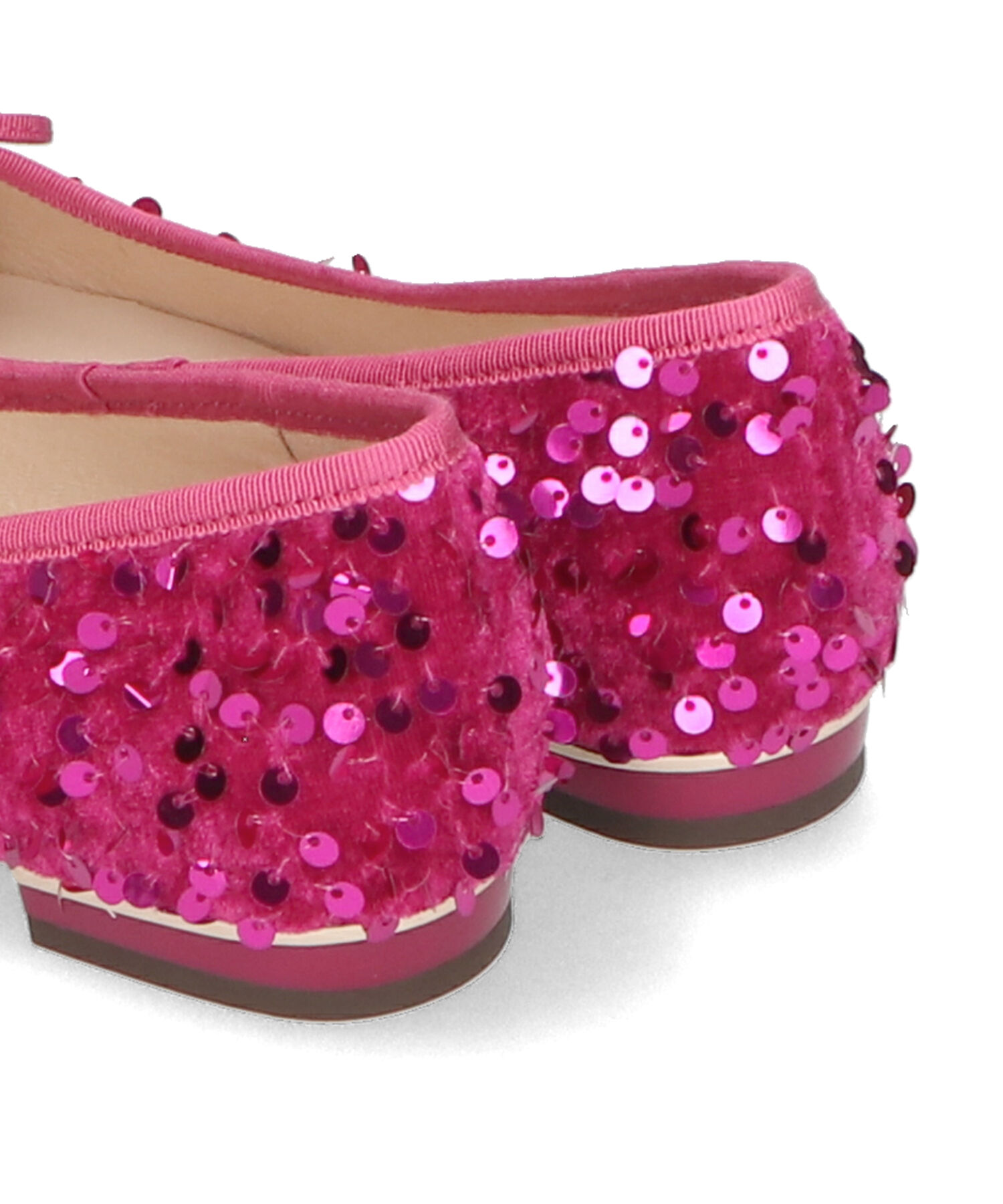 ORiental TRaffic「●2024秋冬新作●スパンコールバレエシューズ/41315」|パンプス|