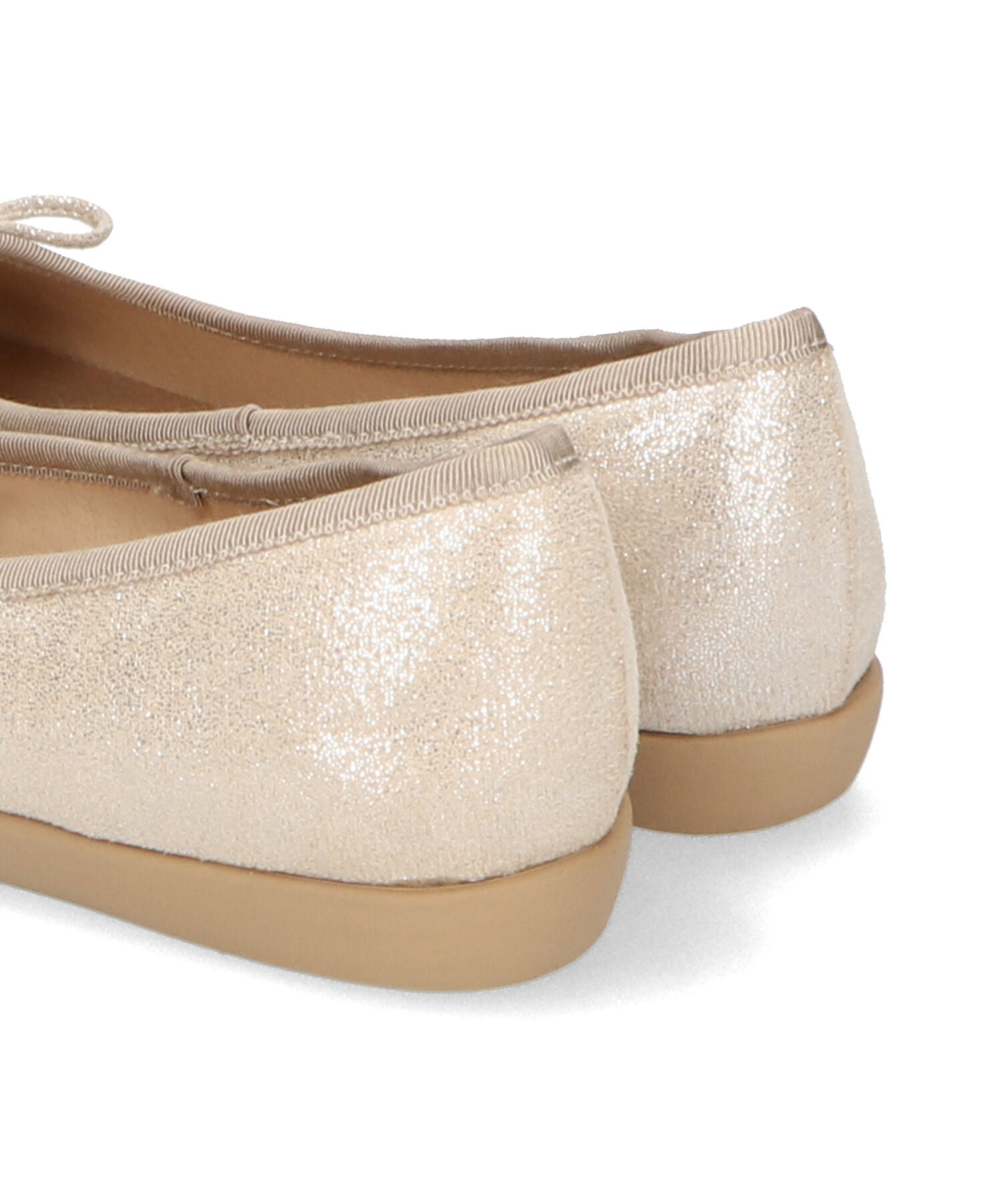 ORiental TRaffic「【WEB限定】 スクエアトゥ バレエシューズ /R-4009 フラット 軽い  厚手クッション」|パンプス|