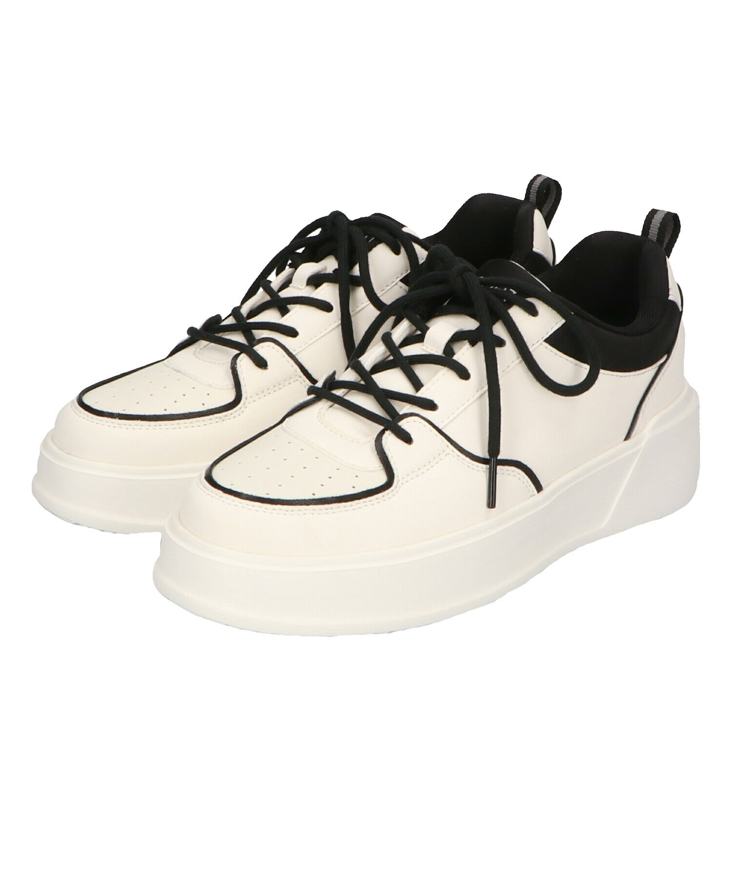 ORiental TRaffic「【新色追加】バイカラー ボリュームソール スニーカー /OT3750 厚底  クッション 軽量」|スニーカー|