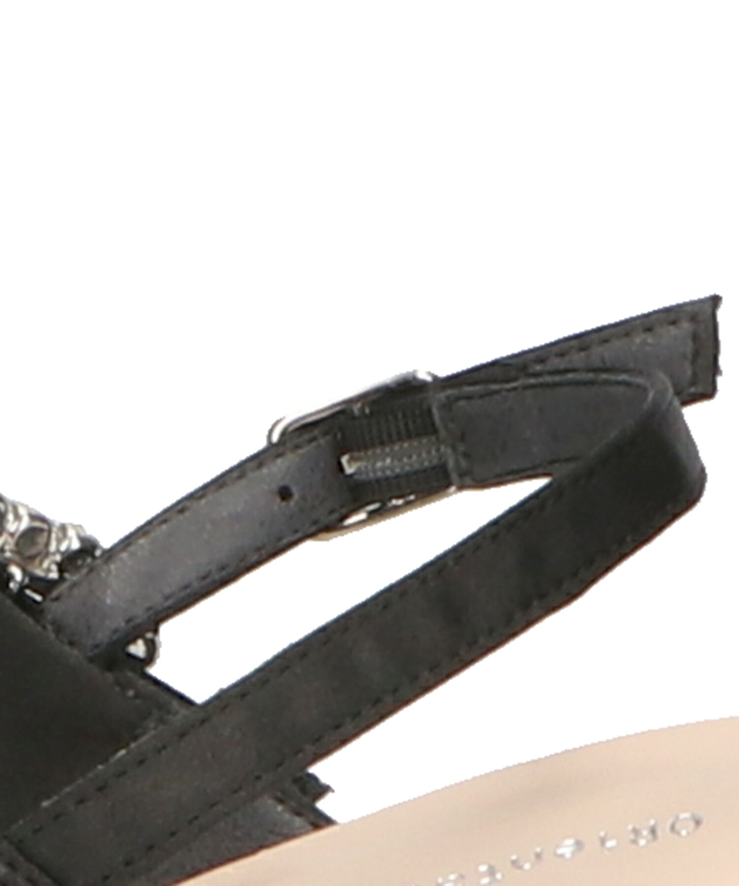 ORiental TRaffic「●2025春夏新作●ビジューストラップツイードパンプス/51115」|パンプス|