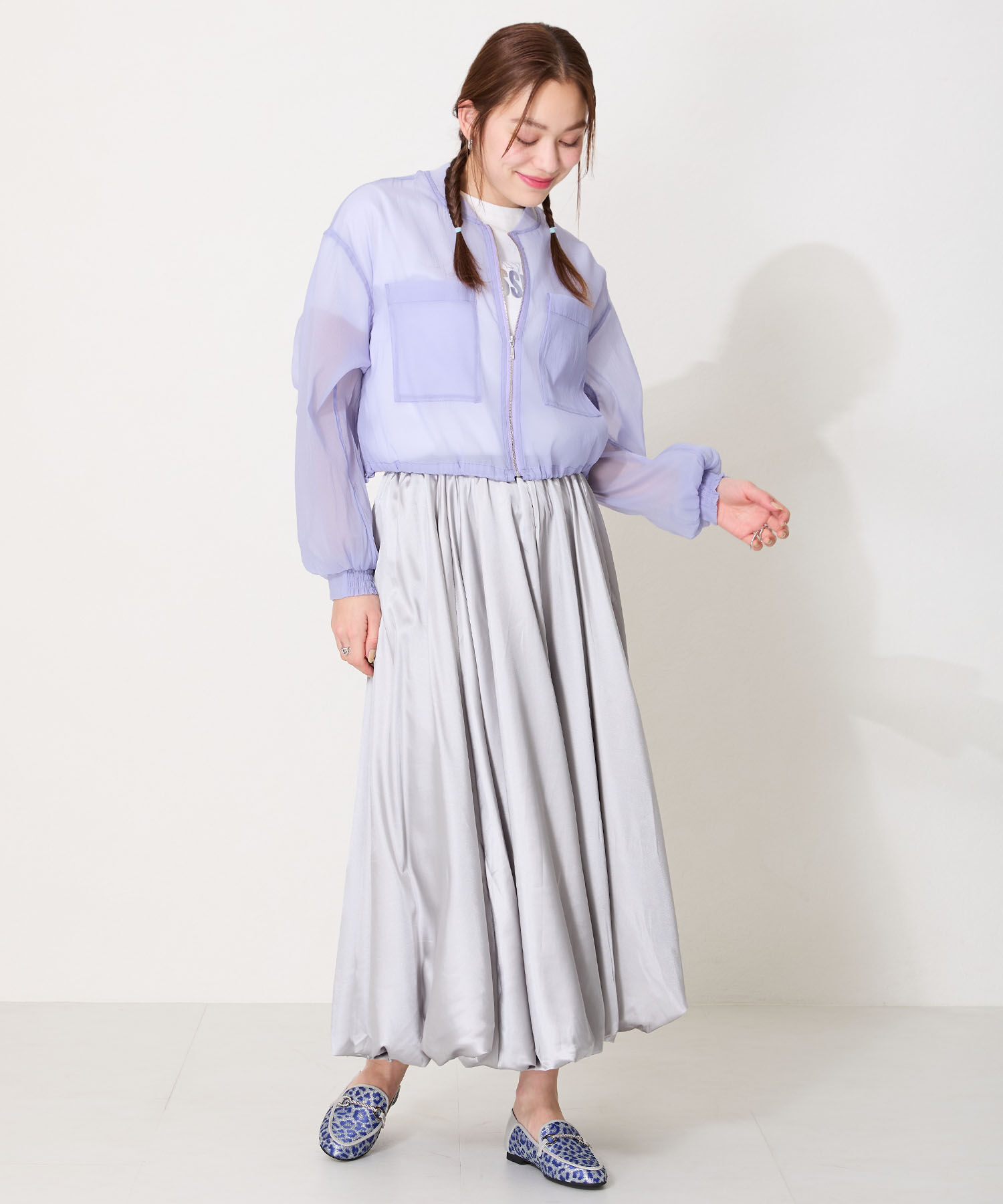 ORiental TRaffic「●2025春夏新作●ラウンドトゥビットバブーシュローファー/51108 ローファー」|ローファー|