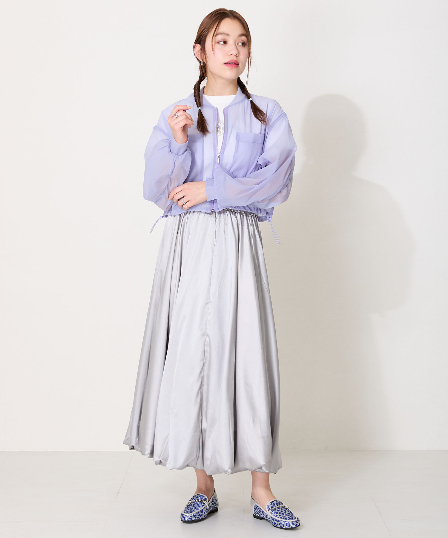 ORiental TRaffic「●2025春夏新作●ラウンドトゥビットバブーシュローファー/51108 ローファー」|ローファー|