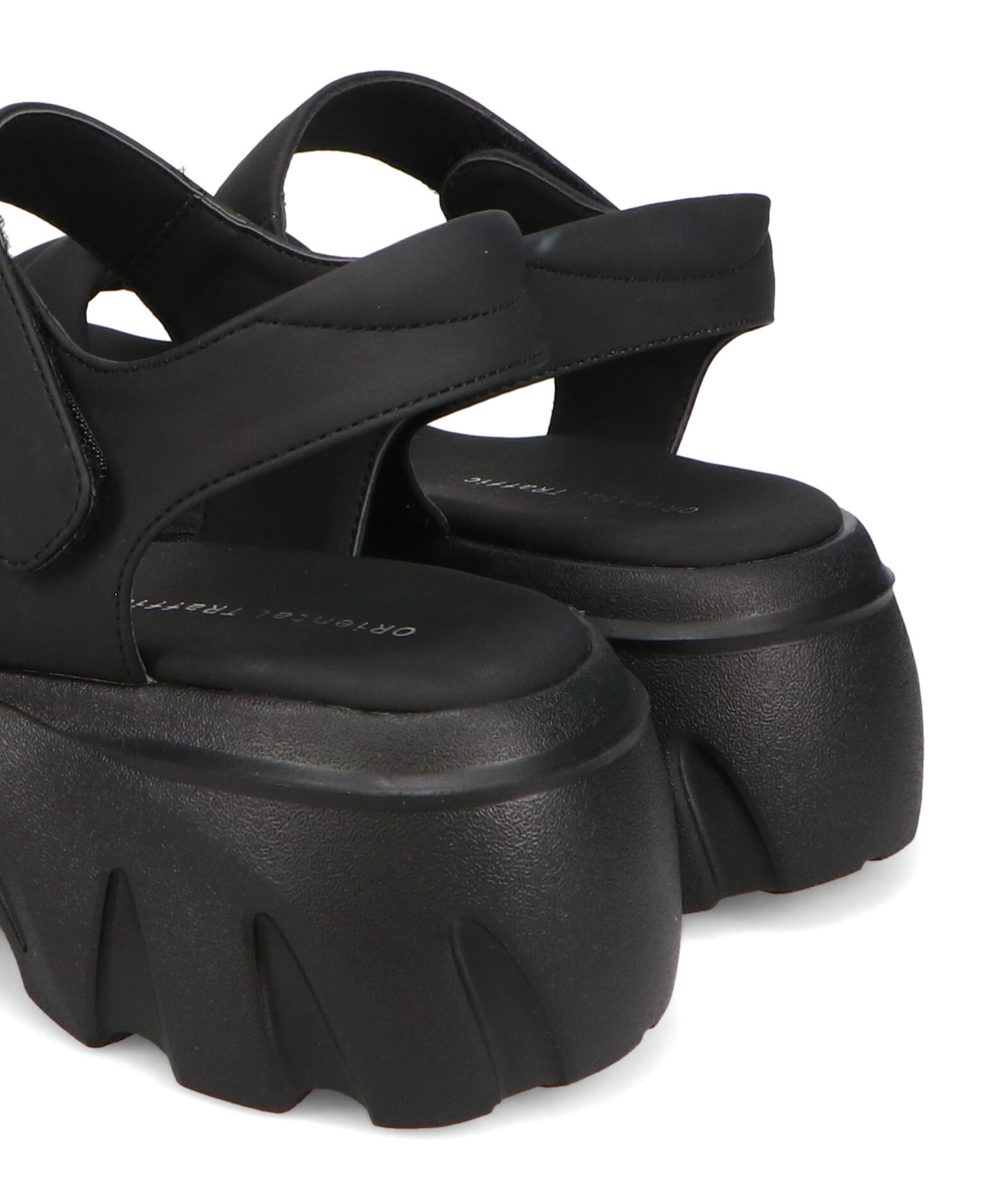 ORiental TRaffic「●2025春夏新作●カットデザインパデット厚底サンダル/51206 サンダル 厚底 トレンド 人気 軽い」|サンダル|