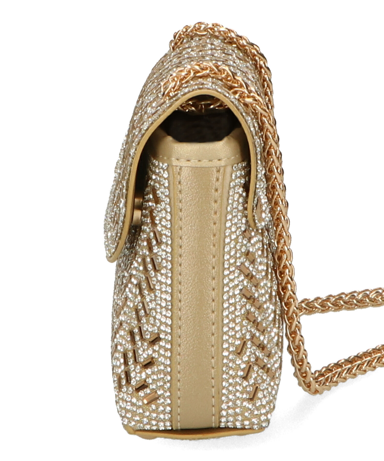 ORiental TRaffic「【オケージョン】ラインストーンチェーンバッグ/MOB002」|ショルダー・メッセンジャー|