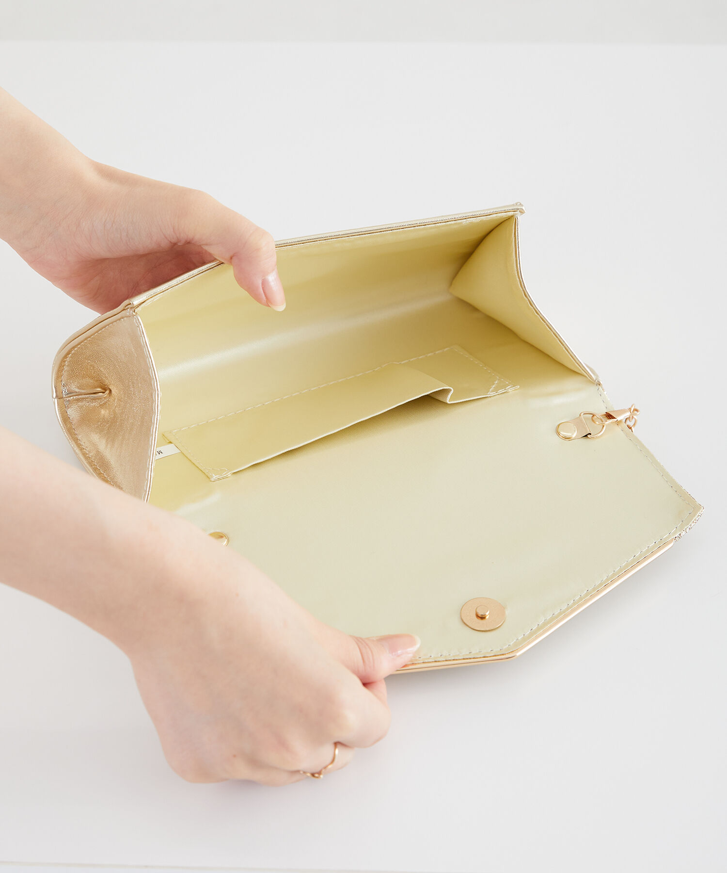 ORiental TRaffic「グリッタークラッチバッグ/MOB003」|ショルダー・メッセンジャー|