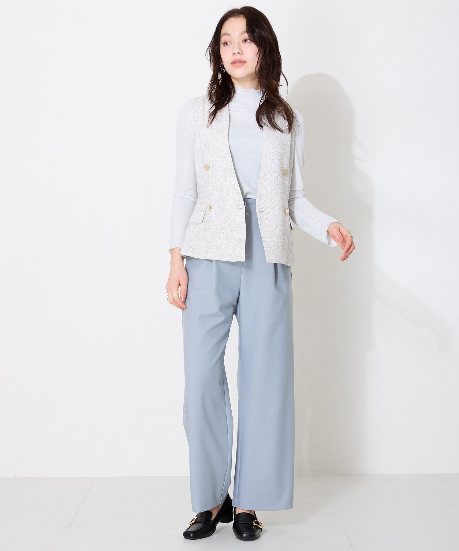 WA Oriental TRaffic「バックルベルト ヒールローファー /52113 ヒール3.5ｃｍ 丸みシルエット」|パンプス|