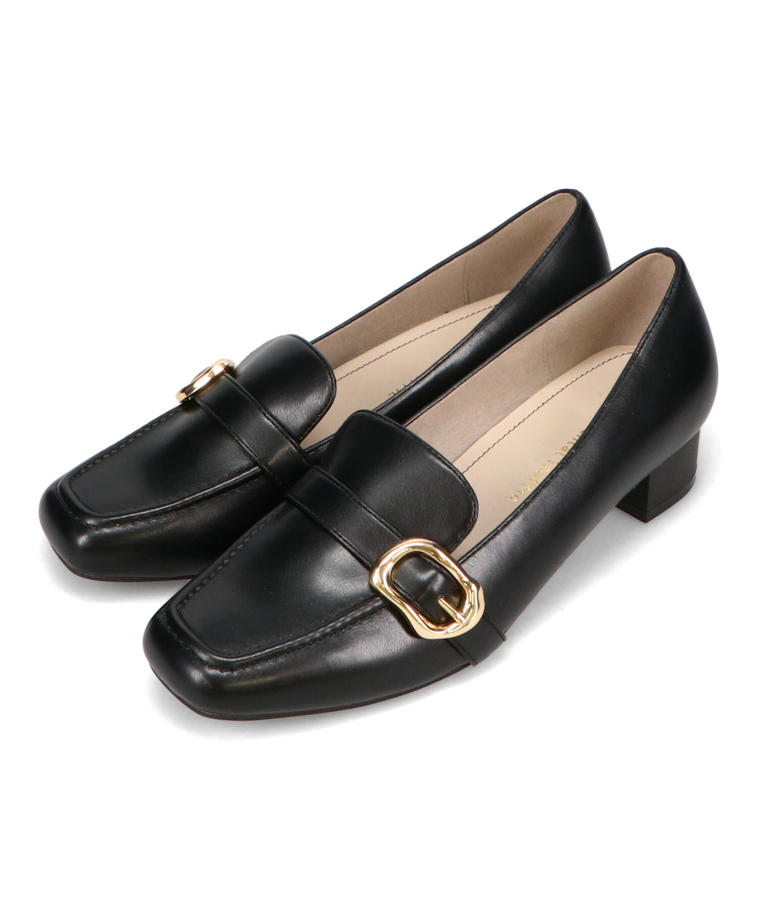 WA Oriental TRaffic「バックルベルト ヒールローファー /52113 ヒール3.5ｃｍ 丸みシルエット」|パンプス|