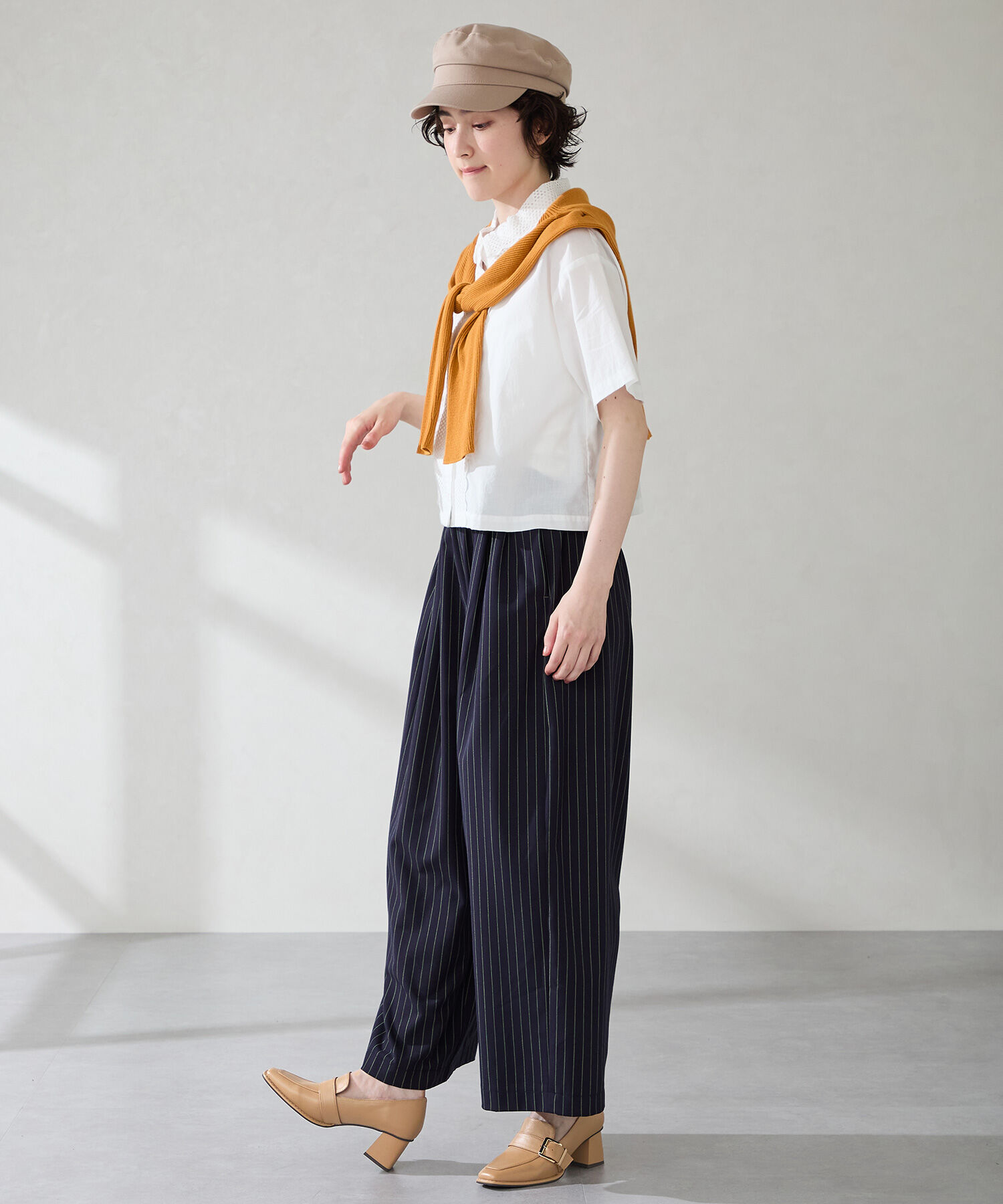 ORiental TRaffic「●2025秋冬新作●ベルトデザインヒールローファー/51315」|パンプス|