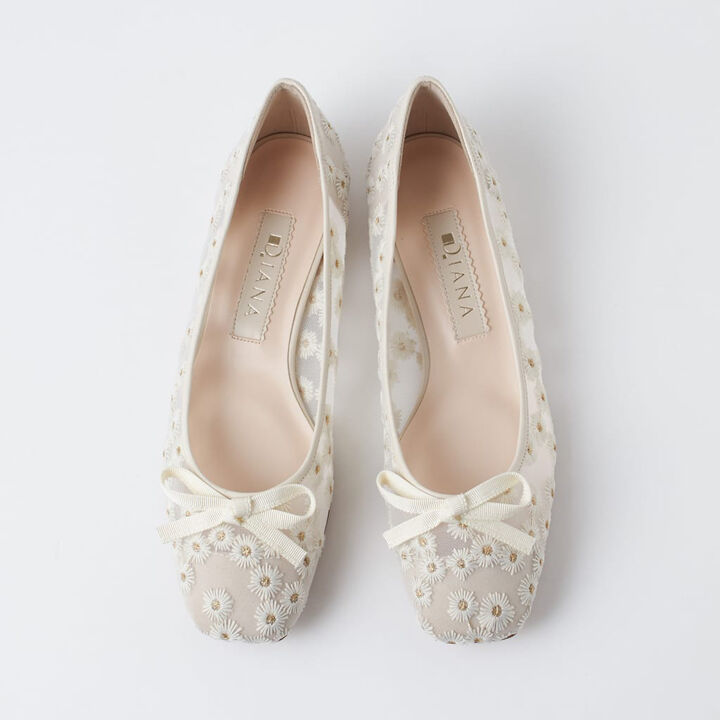 ダイアナ「≪ブーケコレクション≫　シューズ　NJ41190」|バレエシューズ|
