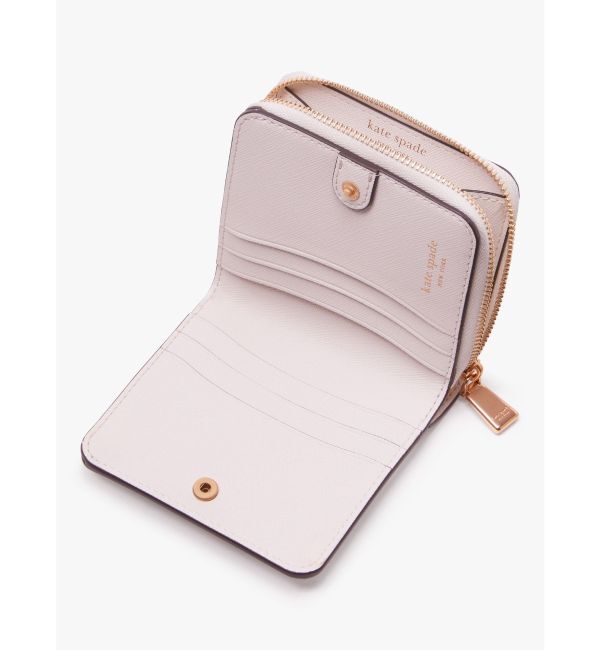 kate spade new york「モーガン ボウ エンベリッシュ スモール コンパクト ウォレット」|財布|