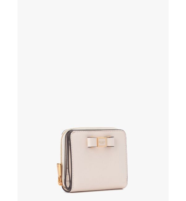 kate spade new york「モーガン ボウ エンベリッシュ スモール コンパクト ウォレット」|財布|