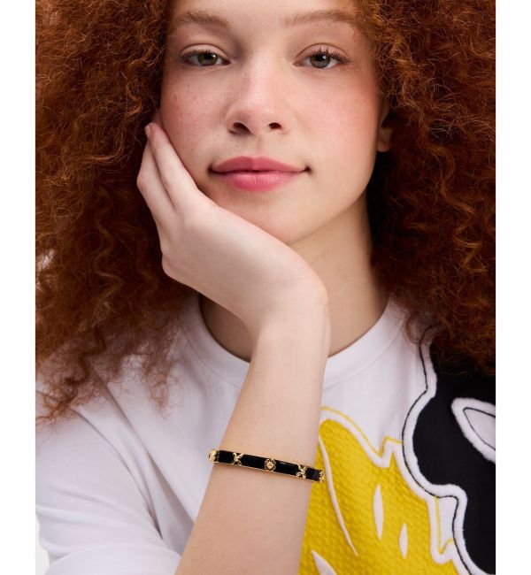 kate spade new york「ヘリテージ ブルーム ヒンジド バングル」|ブレスレット・バングル|