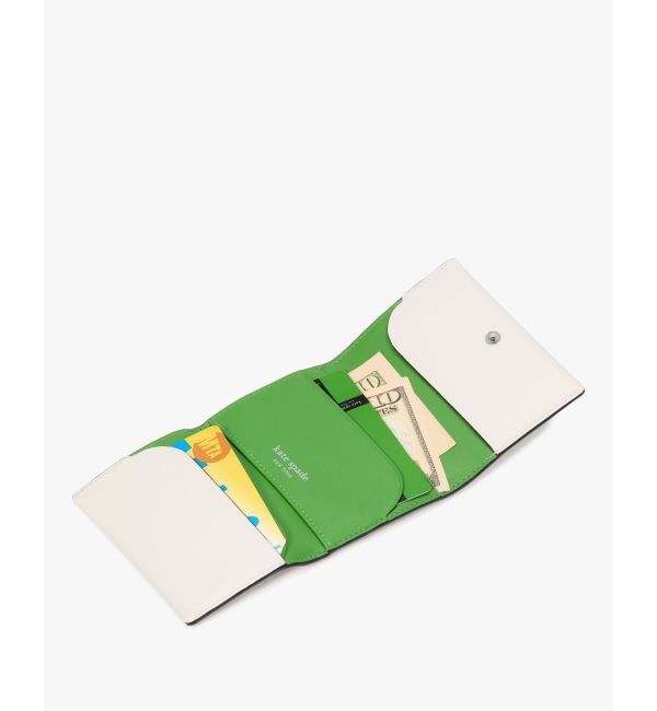 kate spade new york「ラベル カード ケース トライフォールド ウォレット」|財布|