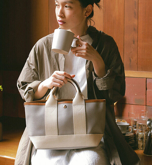 TOPKAPI BREATH「【VERY 10月号掲載】SCOTCH GRAIN スコッチグレイン ネオレザー ミニ トートバッグ」|トートバッグ|