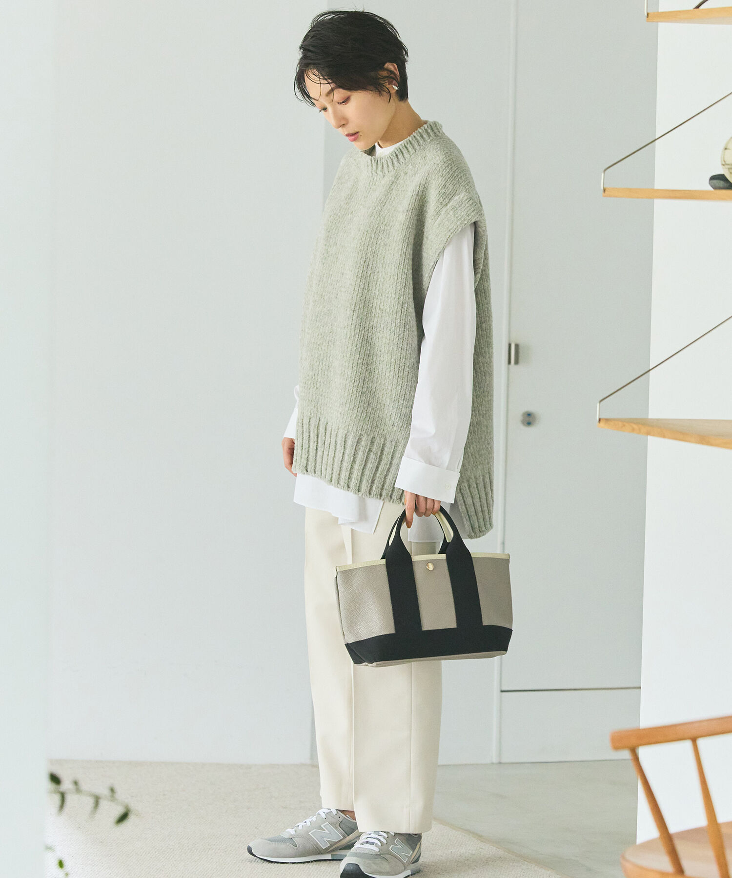 TOPKAPI BREATH「【VERY 10月号掲載】SCOTCH GRAIN スコッチグレイン ネオレザー ミニ トートバッグ」|トートバッグ|