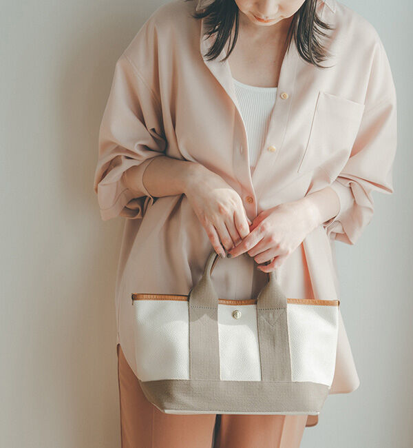 TOPKAPI BREATH「【VERY 10月号掲載】SCOTCH GRAIN スコッチグレイン ネオレザー ミニ トートバッグ」|トートバッグ|