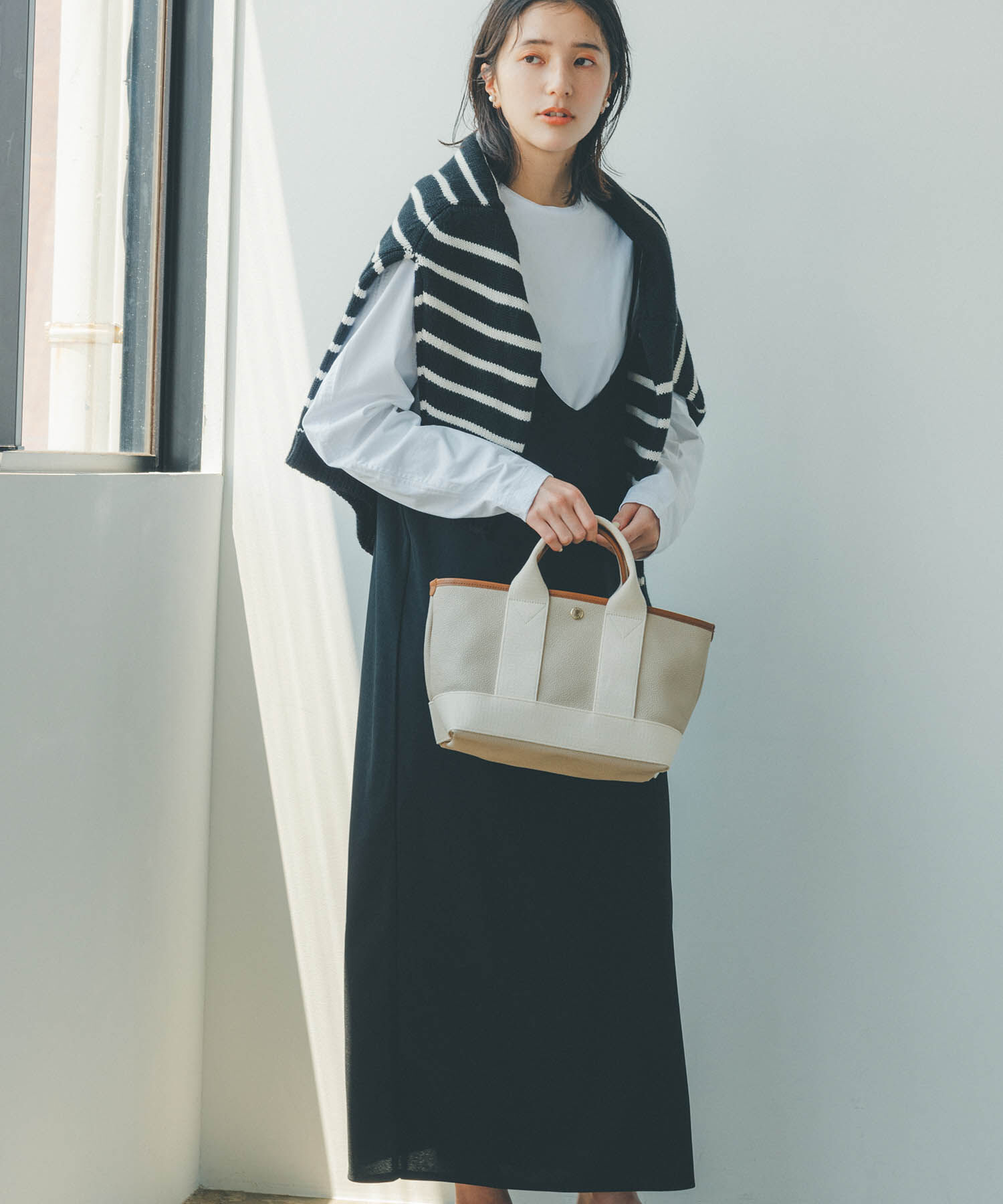 TOPKAPI BREATH「【VERY 10月号掲載】SCOTCH GRAIN スコッチグレイン ネオレザー ミニ トートバッグ」|トートバッグ|