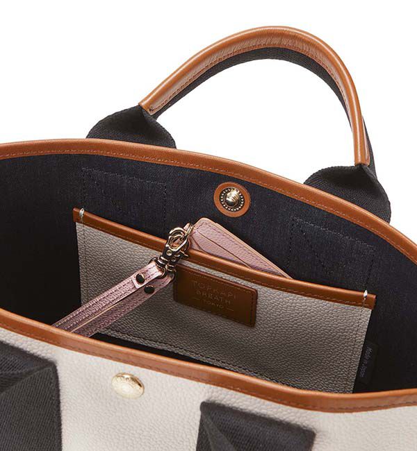 TOPKAPI BREATH「【VERY 10月号掲載】SCOTCH GRAIN スコッチグレイン ネオレザー ミニ トートバッグ」|トートバッグ|