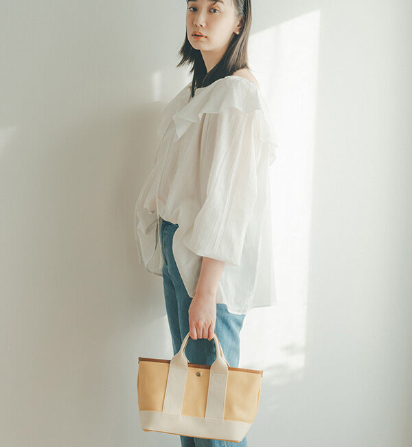 TOPKAPI BREATH「【VERY 10月号掲載】SCOTCH GRAIN スコッチグレイン ネオレザー ミニ トートバッグ」|トートバッグ|