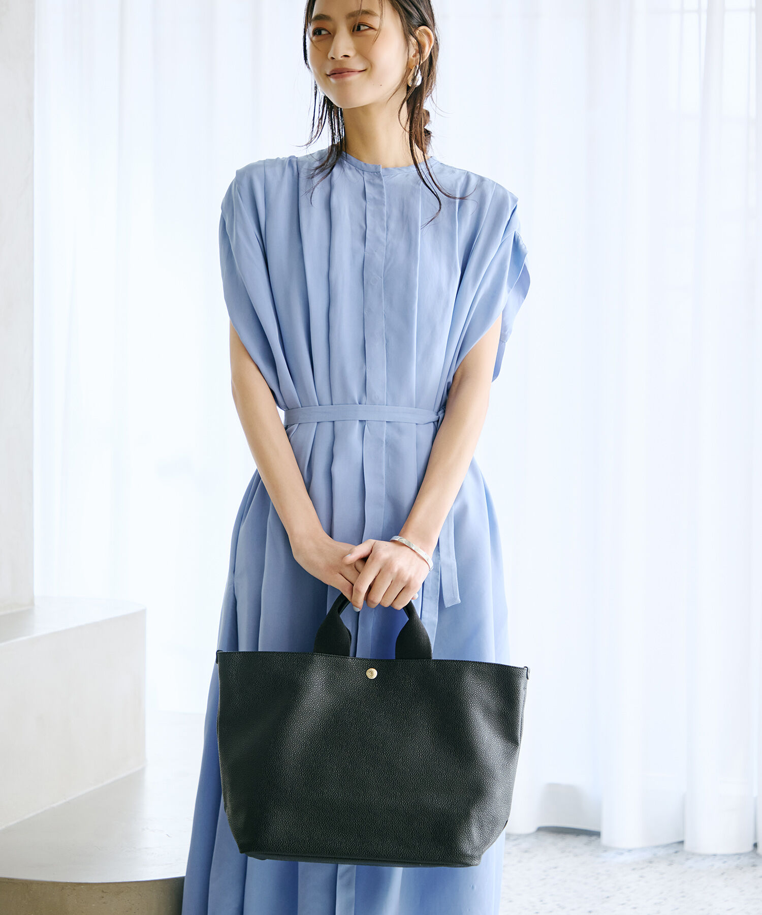 TOPKAPI BREATH「スコッチグレイン ネオレザー A4 トートバッグ プレーン」|トートバッグ|