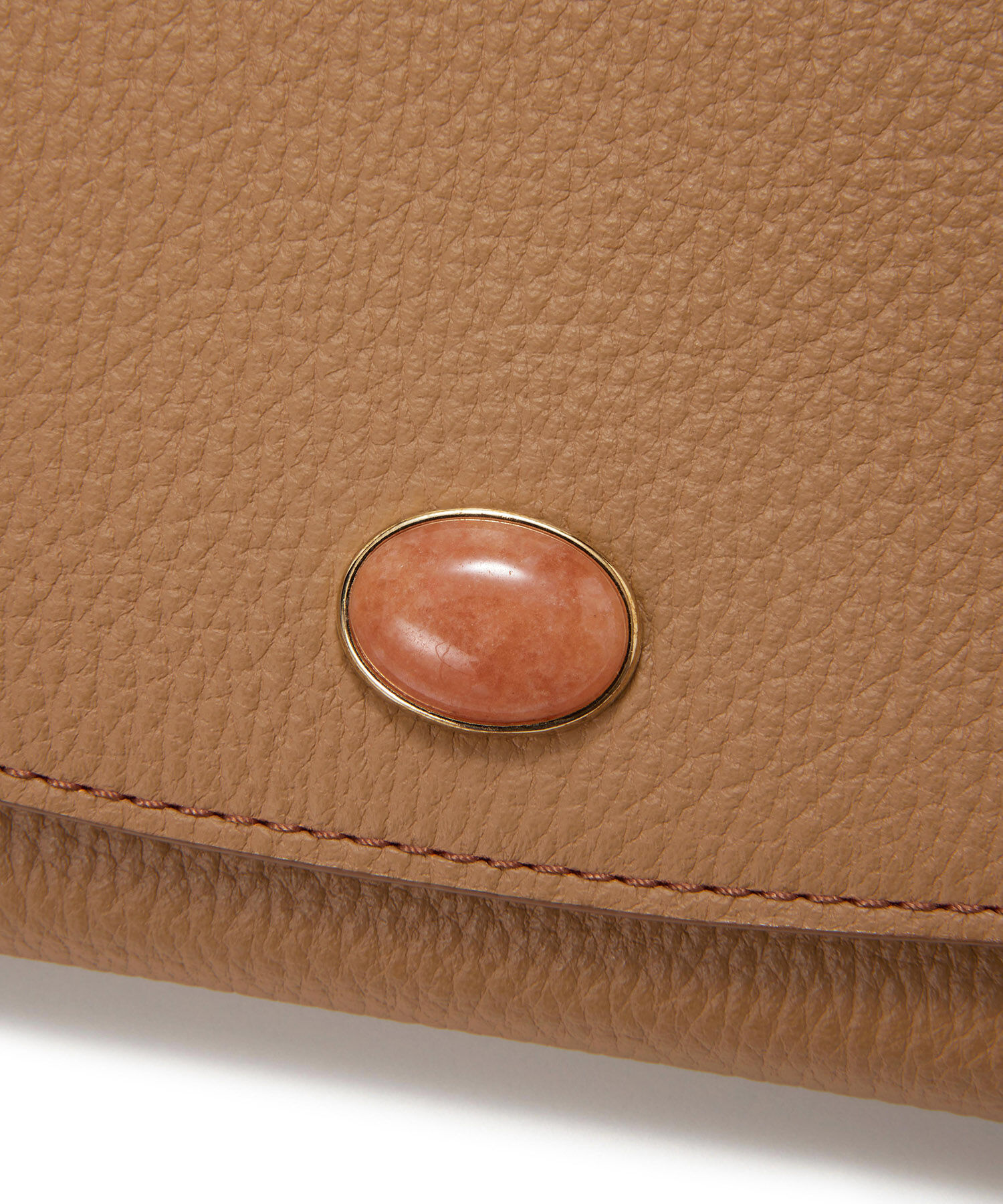 TOPKAPI 「【TOPKAPI】 gemdrops ジェムドロップ ミニエンボスレザー 天然石 長財布」|財布|