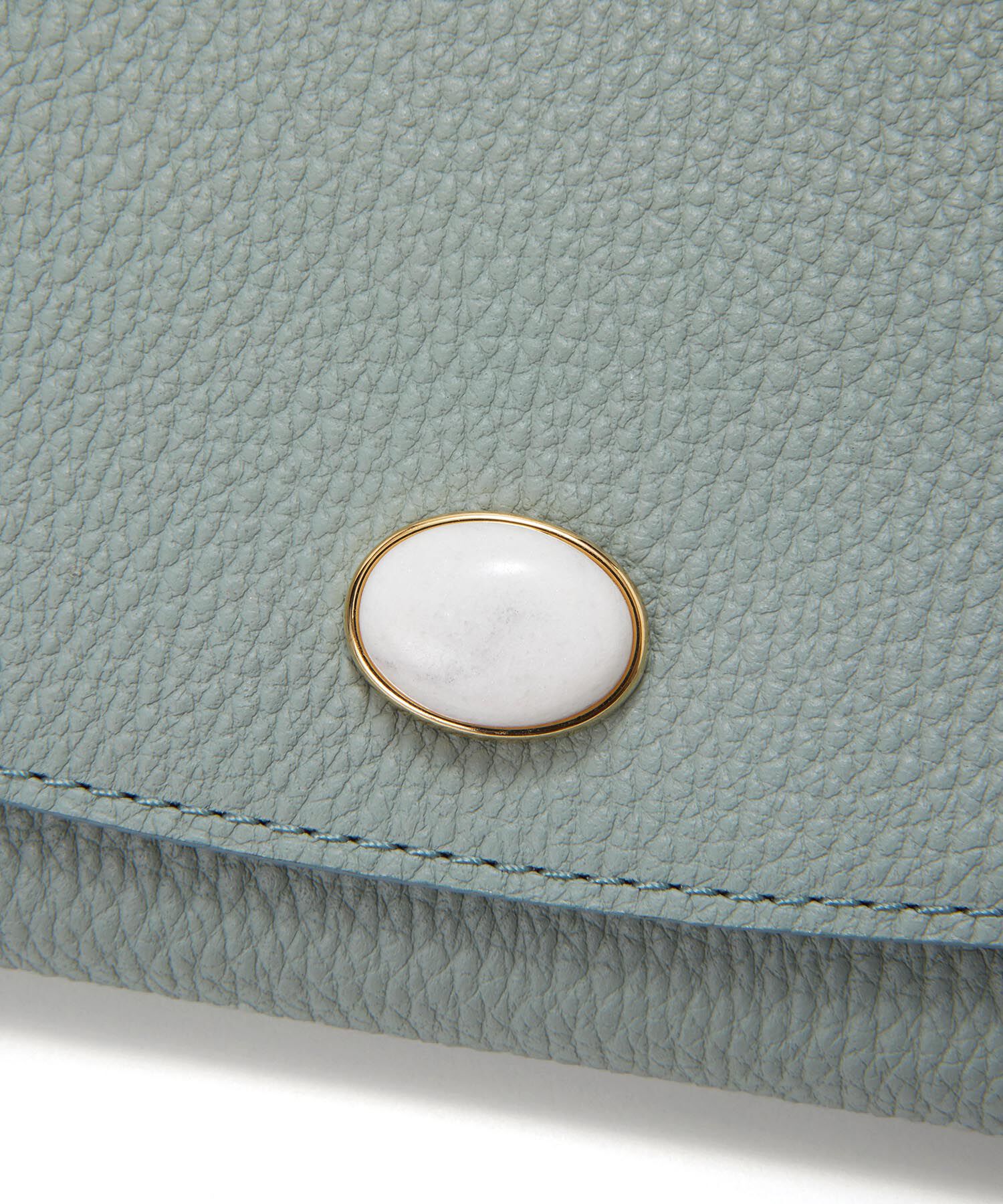 TOPKAPI 「【TOPKAPI】 gemdrops ジェムドロップ ミニエンボスレザー 天然石 長財布」|財布|