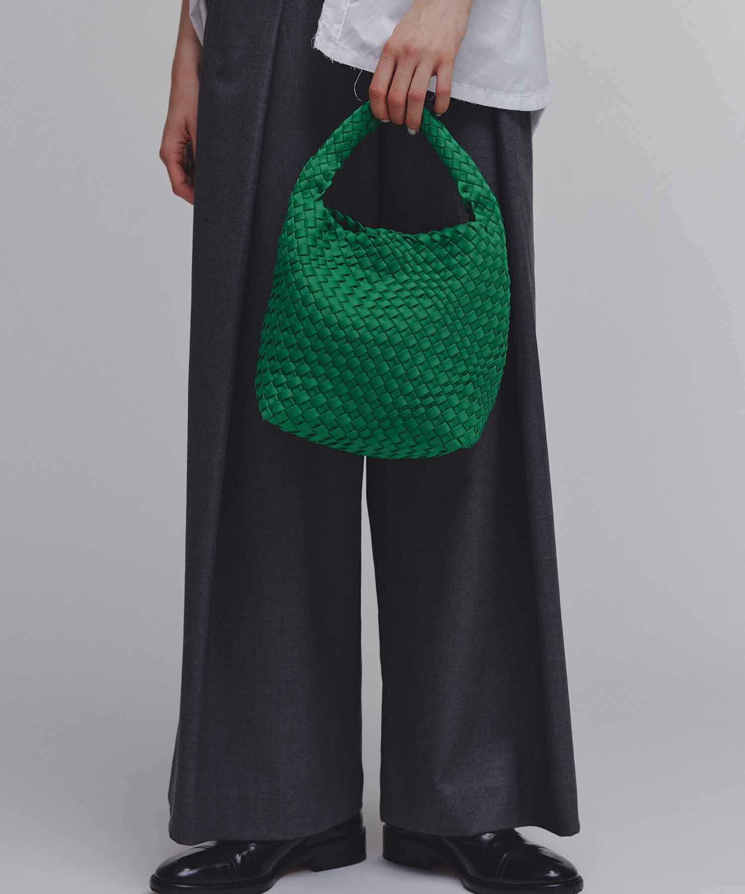 TOPKAPI TREASURE「【TREASURE TOPKAPI】ネオプレン イントレチャート ボールビーズ付き ショルダー ワンハンドル バッグ」|トートバッグ|