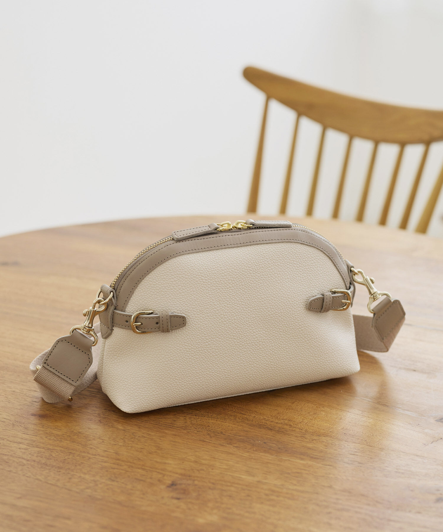 TOPKAPI BREATH「【Breath TOPKAPI】SCOTCH GRAIN スコッチグレイン ベルトデザイン ショルダーバッグ」|ショルダー・メッセンジャー|