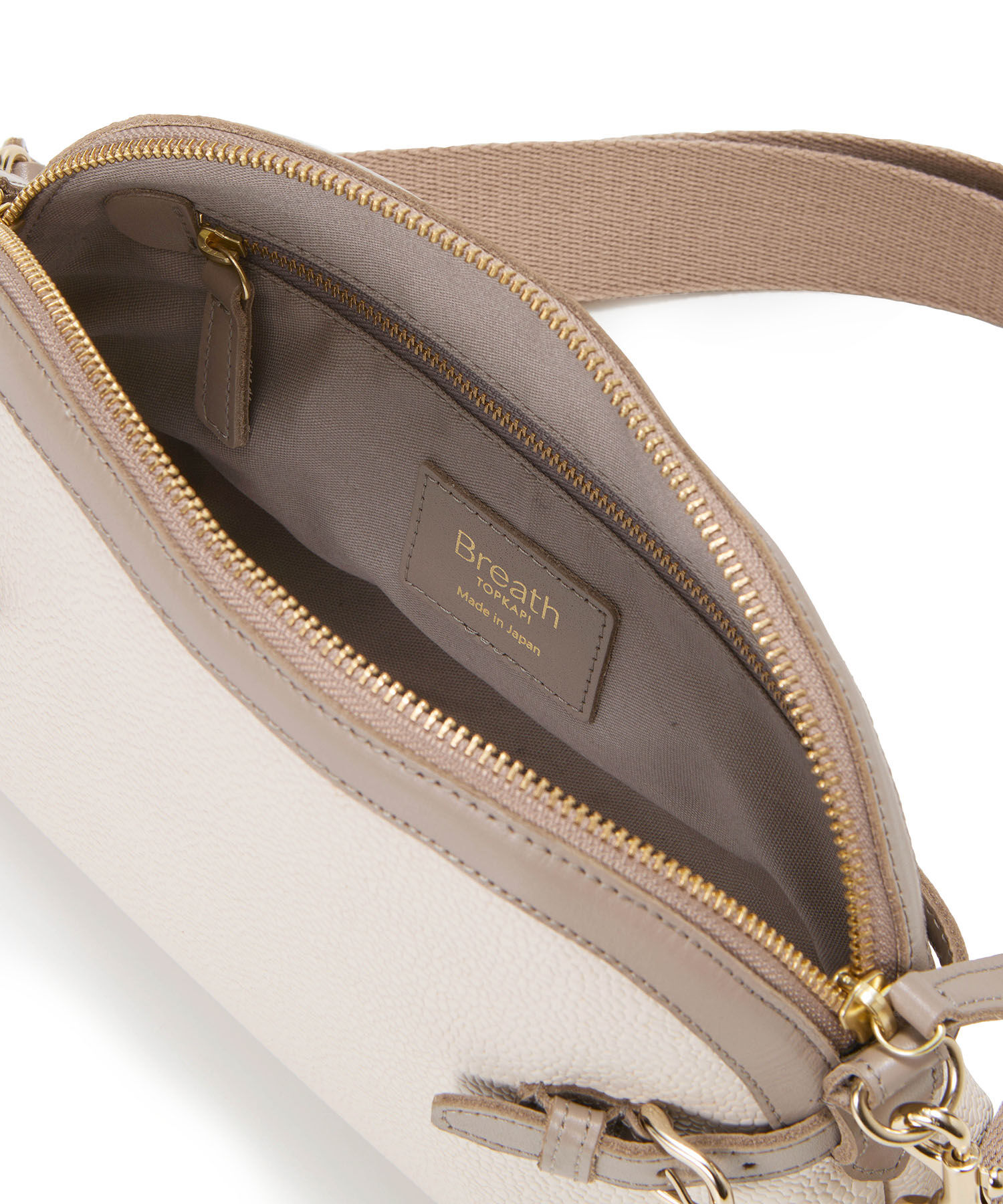 TOPKAPI BREATH「【Breath TOPKAPI】SCOTCH GRAIN スコッチグレイン ベルトデザイン ショルダーバッグ」|ショルダー・メッセンジャー|