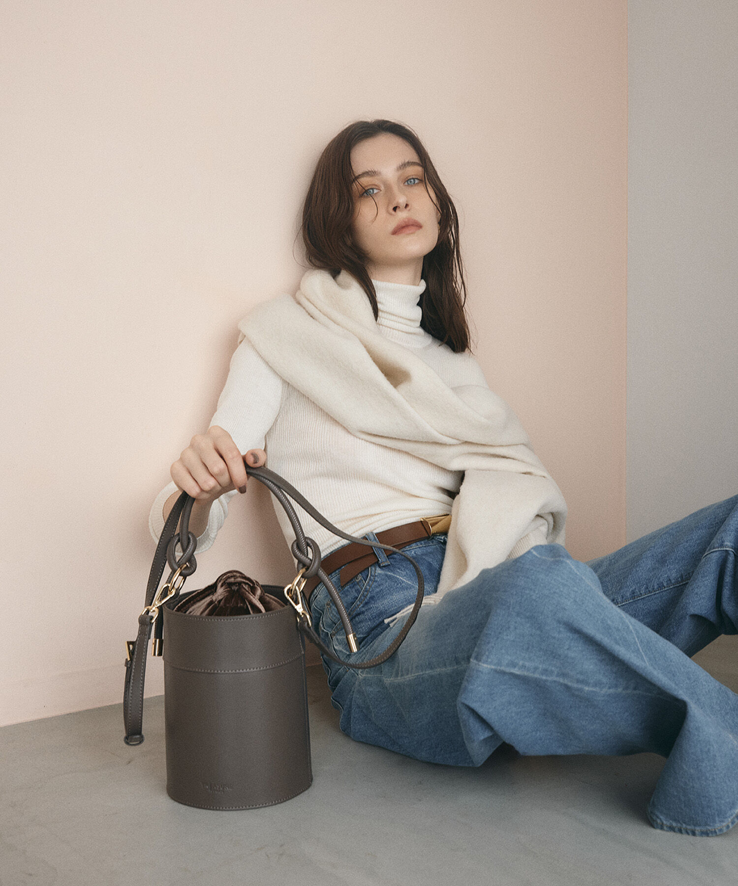 TOPKAPI TREASURE「【TREASURE TOPKAPI】 バケツ 巾着 ショルダー バッグ」|ショルダー・メッセンジャー|