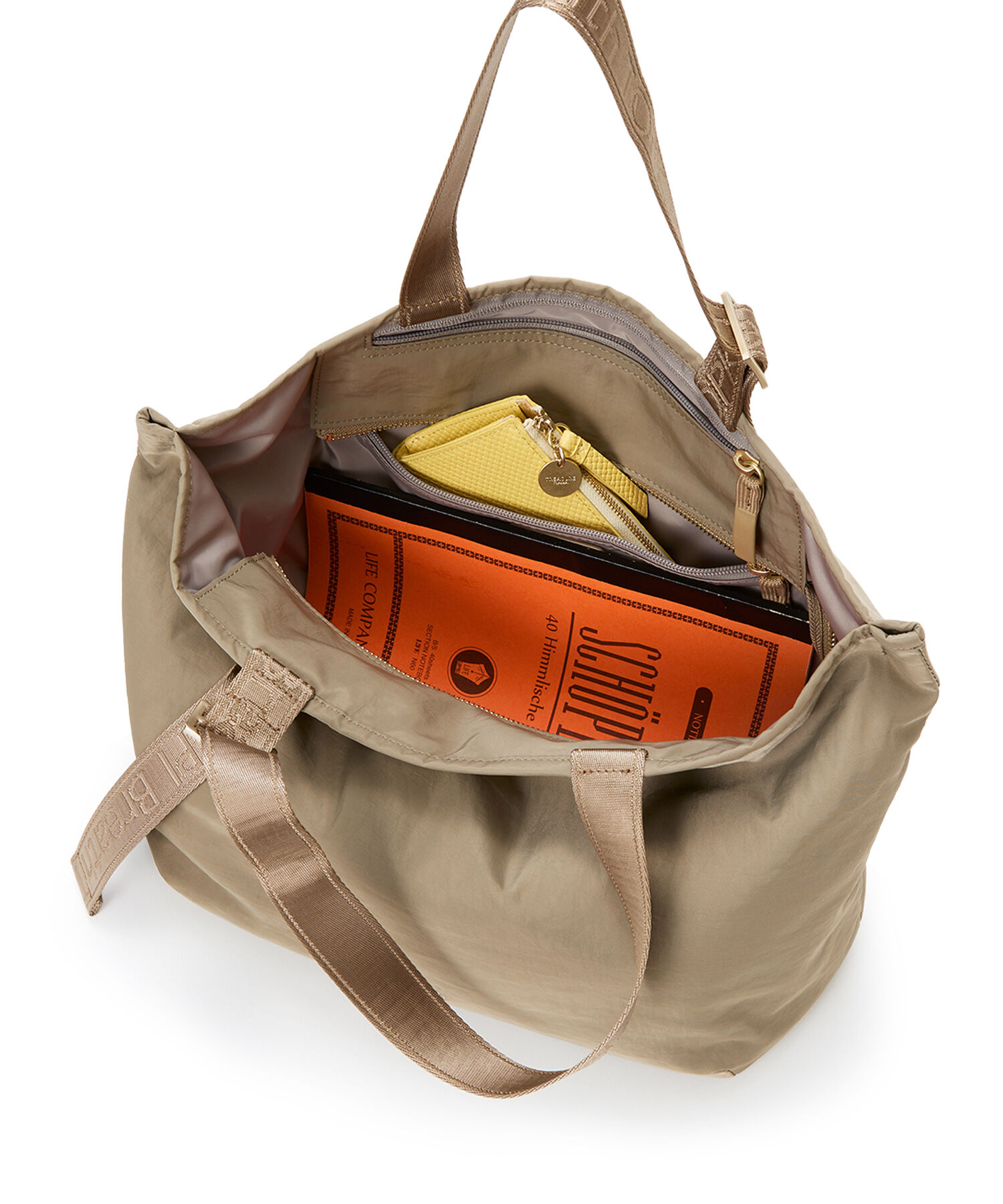 TOPKAPI BREATH「【Breath TOPKAPI】Freely フリーリー ナイロン ロゴテープ  トートバッグ A4対応」|トートバッグ|