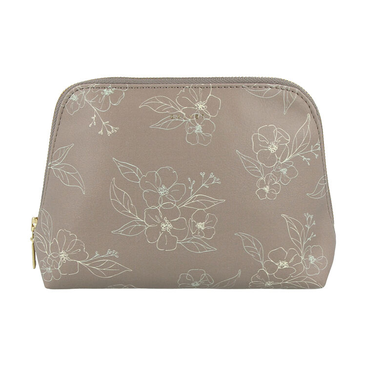 DELFONICS「カルヴェ ポーチ L」|ポーチ|ブラウン