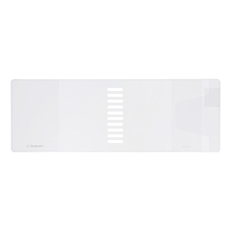 Rollbahn「ロルバーン ポケット付メモカバー クリア 抗菌 横型M」|ステーショナリー|