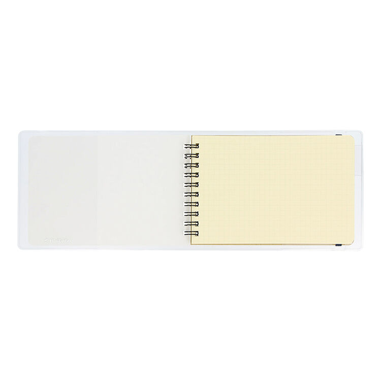 Rollbahn「ロルバーン ポケット付メモカバー クリア 抗菌 横型M」|ステーショナリー|