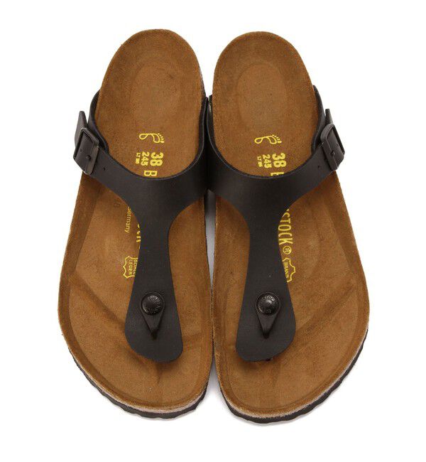 BIRKENSTOCK「【ビルケンシュトック】ギゼ/ブラック ビルコフロー/サンダル メンズ レディース/GIZEH」|サンダル|