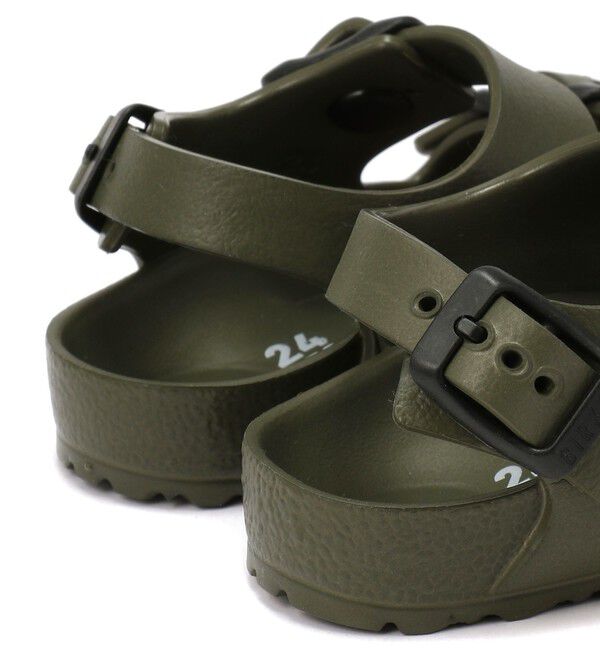 BIRKENSTOCK「【ビルケンシュトック】ミラノ イーブイエー/カーキ EVA/サンダル キッズ/MILANO」|サンダル|