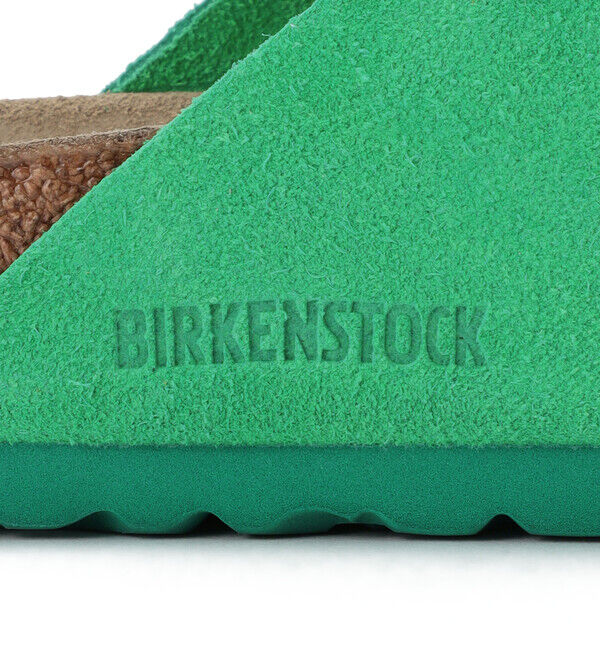 BIRKENSTOCK「【ビルケンシュトック】キョウト/ボールドグリーン スエードレザー/サンダル メンズ/KYOTO」|サンダル|