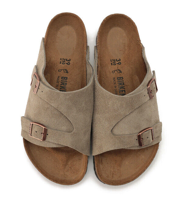 BIRKENSTOCK「【ビルケンシュトック】チューリッヒ/トープ スエードレザー/サンダル メンズ/ZURICH」|サンダル|