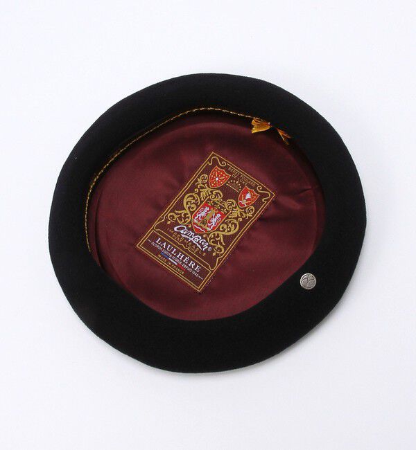 LAULHERE「【ロレール】カンパン 9型/ネイビー ウール/ベレー メンズ レディース/CAMPAN」|ハンチング・ベレー帽|