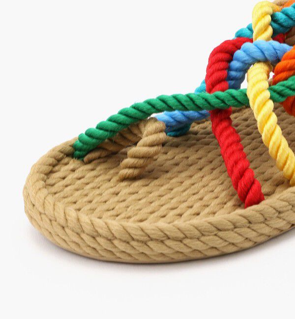 BOHONOMAD「【BOHONOMAD】ケープポイント/ベージュ マルチカラー/サンダル メンズ レディース」|サンダル|