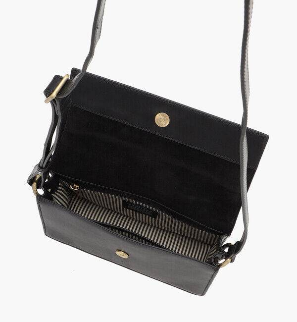 O MY BAG「【オーマイバッグ】ステラ/ブラック ナチュラルレザー/ショルダーバッグ メンズ レディース」|ショルダー・メッセンジャー|