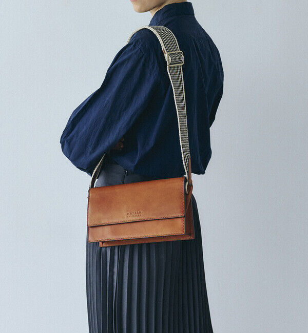 O MY BAG「【オーマイバッグ】ステラ/コニャック ナチュラルレザー/ショルダーバッグ メンズ レディース」|ショルダー・メッセンジャー|コニャック