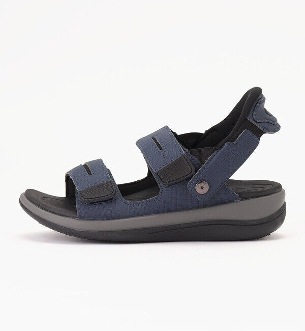 Orthofeet「【オーソフィート】カリプソ ミディアム/ブルー マイクロファイバー/サンダル レディース」|サンダル|