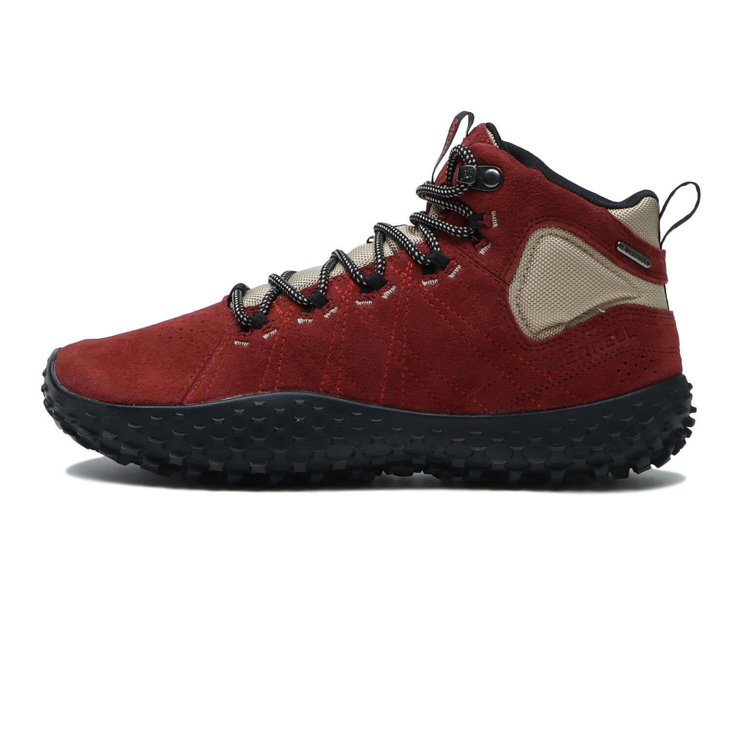 MERRELL「【MERRELL】WRAPT MID WP」|スニーカー|レッド