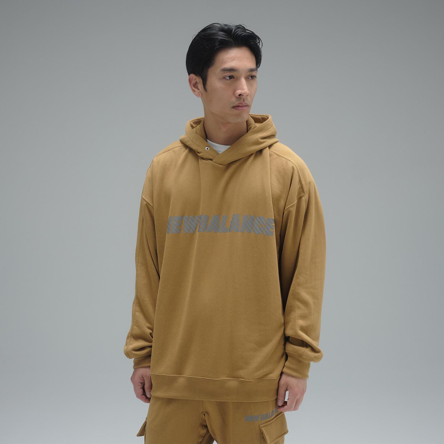 NEW BALANCE 「【NEW BALANCEｳｪｱ】M MET24 Logo Hoodie」|パーカー|イエロー